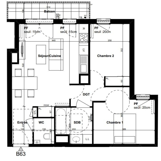  Annonces SURESNES : Appartement | BOULOGNE-BILLANCOURT (92100) | 57 m2 | 770 000 &euro; 