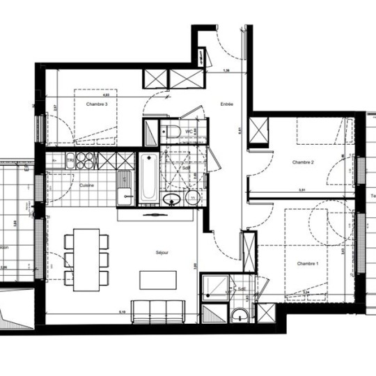  Annonces SURESNES : Appartement | NANTERRE (92000) | 77 m2 | 4 410 000 &euro; 