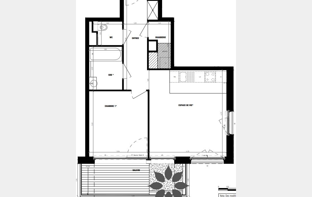 Annonces SURESNES : Appartement | PARIS (75013) | 49 m2 | 566 000 &euro; 